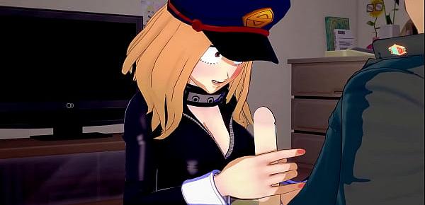  Camie Utsushimi gets anal fucked doggystyle until he cums in her ass - My Hero Academia Hentai.